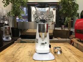MAZZER KONY ELECTRONIC CUSTOM WHITE BRAND NEW ESPRESSO COFFEE GRINDER - picture0' - Click to enlarge