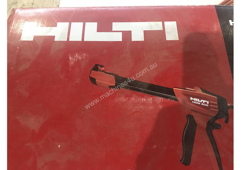 New hilti Hilti Glue Gun HDM 500 Manual Chemical Anchor Expoxy Adhesive