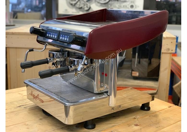 Used expobar EXPOBAR MEGACREM 2 GROUP COMPACT STAINLESS RED ESPRESSO