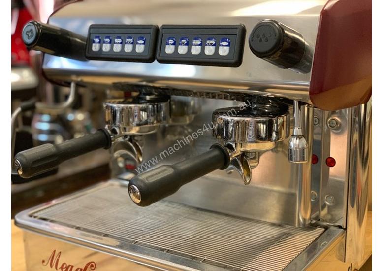 Used expobar EXPOBAR MEGACREM 2 GROUP COMPACT STAINLESS RED ESPRESSO