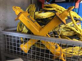 Bag Lifting Attachment Excavator - picture0' - Click to enlarge