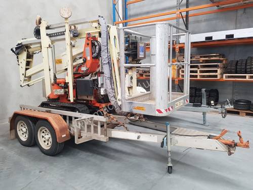 RQG12 - 12m Crawler Mounted Spider Lift & Trailer package