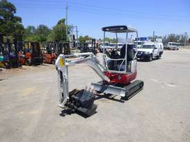 2018 Takeuchi TB215R Rubber Tracked Diesel Excavator with Push Blade & 3 Buckets (GA1271) - picture0' - Click to enlarge
