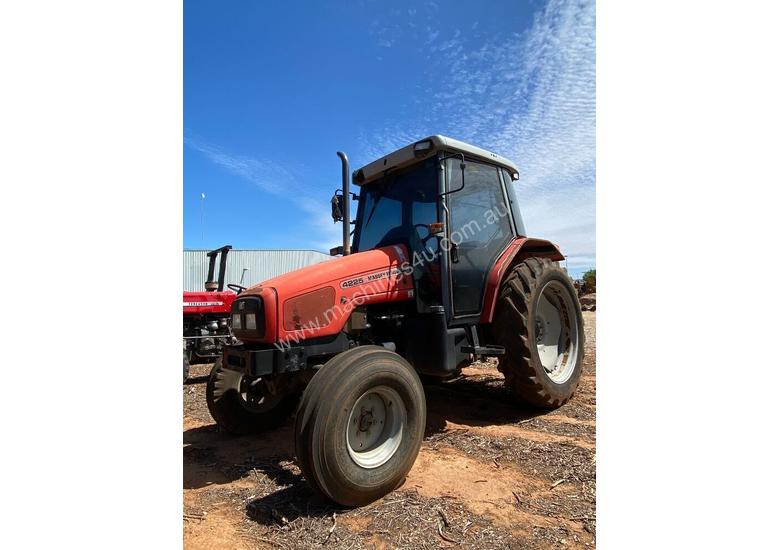 caption Massey Ferguson 4225 4 x 2 Tractor, 4244 Hrs