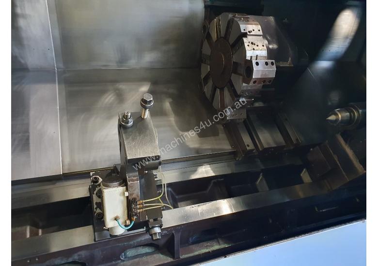 caption 2012 Doosan Puma-400LB CNC Lathe