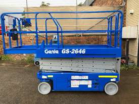 Genie GS 2646 - Electric Scissor Lift (10 Year Tested) - picture0' - Click to enlarge