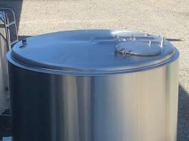 4,800ltr Jacketed Stainless Steel Tank, Milk Vat**WE ARE OPEN DURING LOCKDOWN** - picture0' - Click to enlarge
