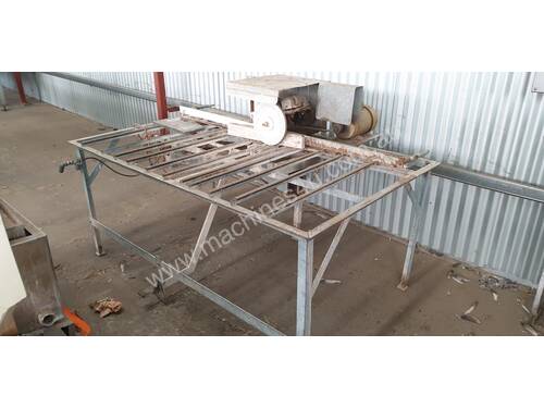 Glass or Stone Cutting and Grinding Table