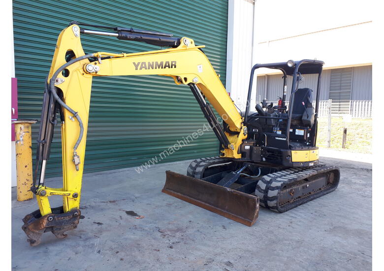 caption 2018 Yanmar Zero Swing Excavator