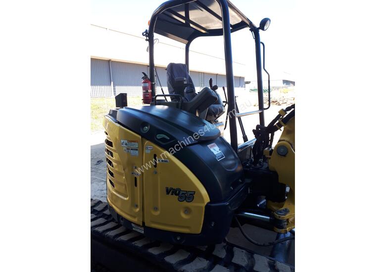 caption 2018 Yanmar Zero Swing Excavator