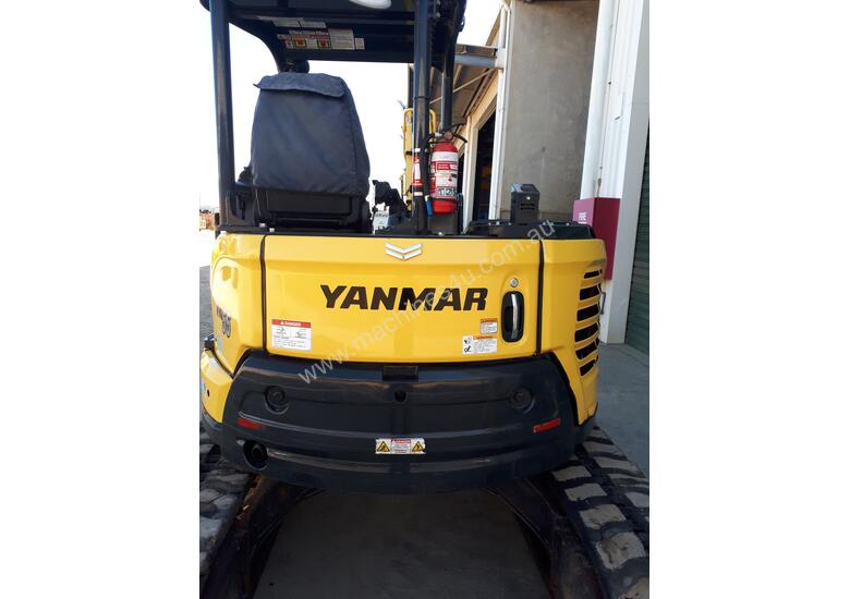 caption 2018 Yanmar Zero Swing Excavator