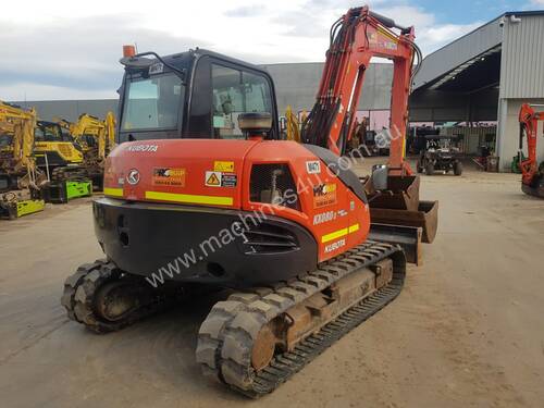 KUBOTA KX080 8T EXCAVATOR WITH LOW 1388 HOURS, BUCKETS AND FULL SPEC