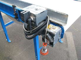 Motorised Variable Speed Modular Belt Conveyor - 1.65m long - picture1' - Click to enlarge