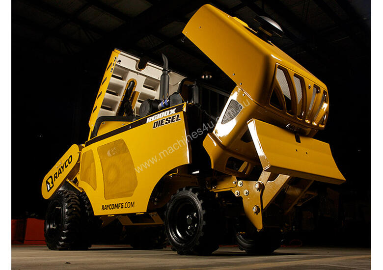 caption 2019 Rayco RG100 Remote Stump Grinder