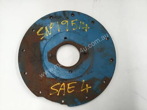 SAE4 BELLHOUSING ENGINE ADAPTER PLATE TO HYDRAULIC PUMP MOUNT