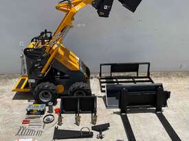 HYSOON HY380 MINI LOADER PACKAGE INCLUDES 8 x ATTACHMENTS - TWIN LEVER MODE - picture0' - Click to enlarge
