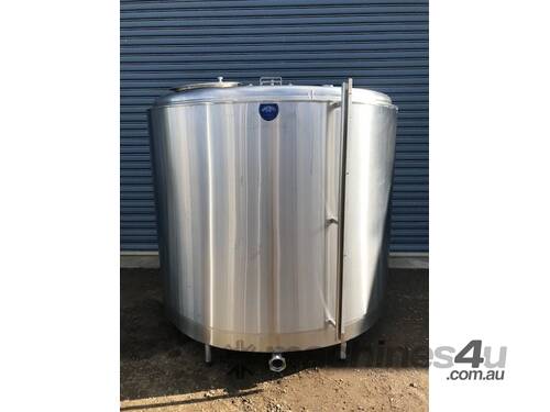 Stainless Steel Jacketed Tank 4,800ltr