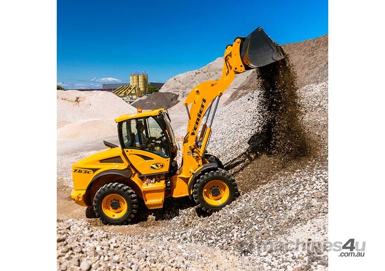 caption Venieri VF7.63C Wheel Loader Wheel Loaders