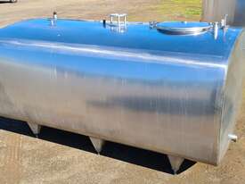 STAINLESS STEEL TANK, MILK VAT 1800 LT - picture0' - Click to enlarge