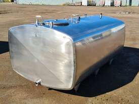 STAINLESS STEEL TANK, MILK VAT 1800 LT - picture1' - Click to enlarge