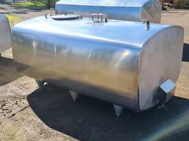 STAINLESS STEEL TANK, MILK VAT 1800 LT - picture2' - Click to enlarge