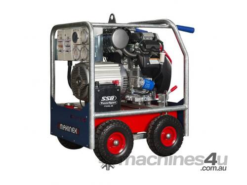 Makinex 12.8kW 16kVA 3-Phase Petrol Generator