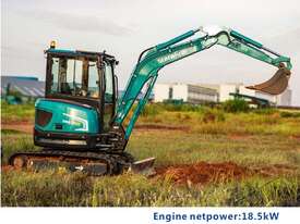 SUNWARD SWE35UF 3.8Ton excavator, Yanmar, Hyd hitch, 3 buckets - picture1' - Click to enlarge