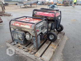 2 X HONDA EG3600CX 3.6KVA PETROL GENERATORS - picture0' - Click to enlarge