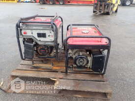 2 X HONDA EG3600CX 3.6KVA PETROL GENERATORS - picture1' - Click to enlarge