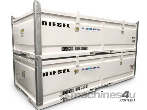 BLUE DIAMOND - Fuel Tank Cube 9000L Self Bunded Baffled