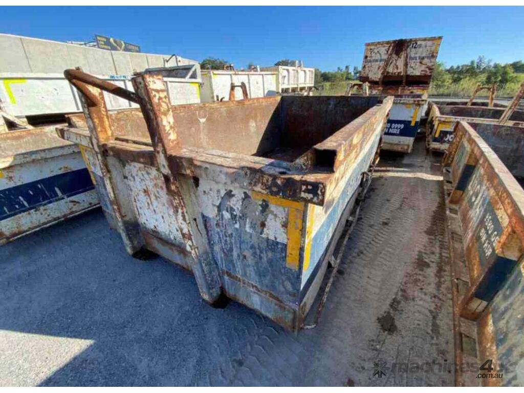 Used Misc 26 465 HOOKLIFT STEEL BIN 4M3 NARROW Bins & Containers in