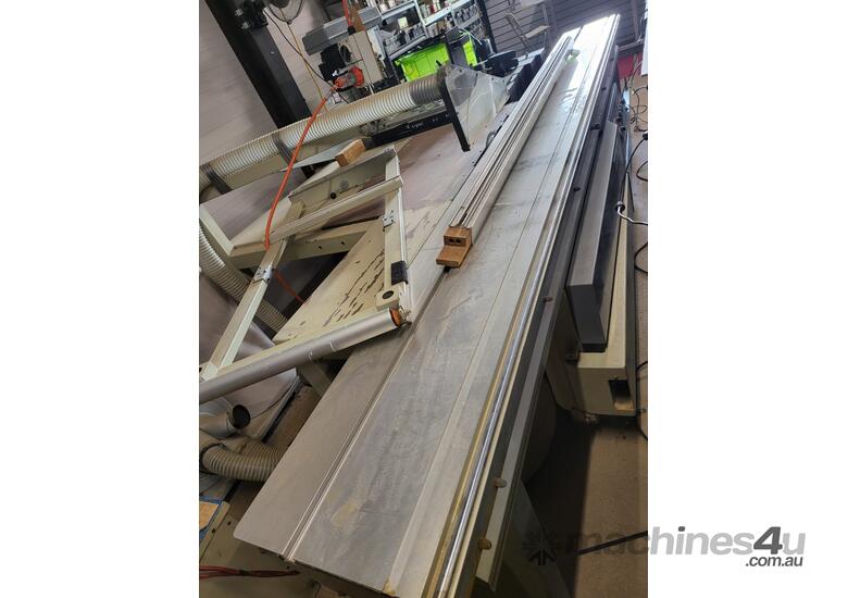 caption Sliding panel saw 3.6m