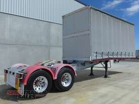 1994 FREIGHTER 10 PALLET CURTAINSIDER BOGIE A TRAILER - picture1' - Click to enlarge