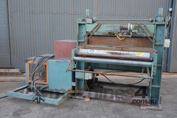 Press shop coil feeder straightener adjustable electric drive 1270mm wide BISON