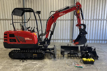 2.6 ton excavator $44,990+GST or around $219 per week on finance