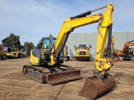 YANMAR SV100 10T EXCAVATOR WITH FULL A/C CABIN, STEEL TRACKS WITH PADS, CIVIL SPEC AND 2750 HOURS - picture0' - Click to enlarge
