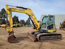 YANMAR SV100 10T EXCAVATOR WITH FULL A/C CABIN, STEEL TRACKS WITH PADS, CIVIL SPEC AND 2750 HOURS - picture2' - Click to enlarge