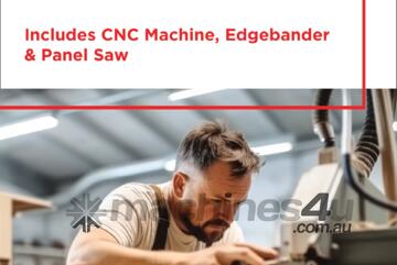 Saw & Edger & CNC Starter Package - Save Cost and Space