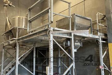 Steel Platform with Stairs