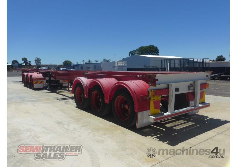 Buy Used 2003 maxi trans Maxitrans Skel B Double Set Skel Trailers in ...