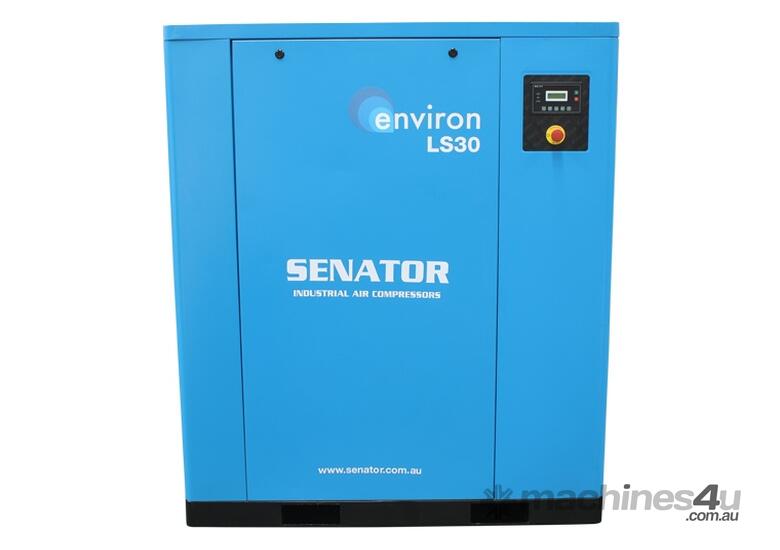 caption CVA Compressors - New Senator Rotary Screw Air Compressor LS30 - 30kw - 175cfm