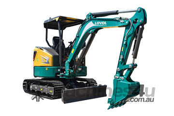 LOVOL FR30F-U 3 Tonne Rops Excavator