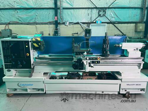 Colchester Mastiff VS 1800 toolroom lathe