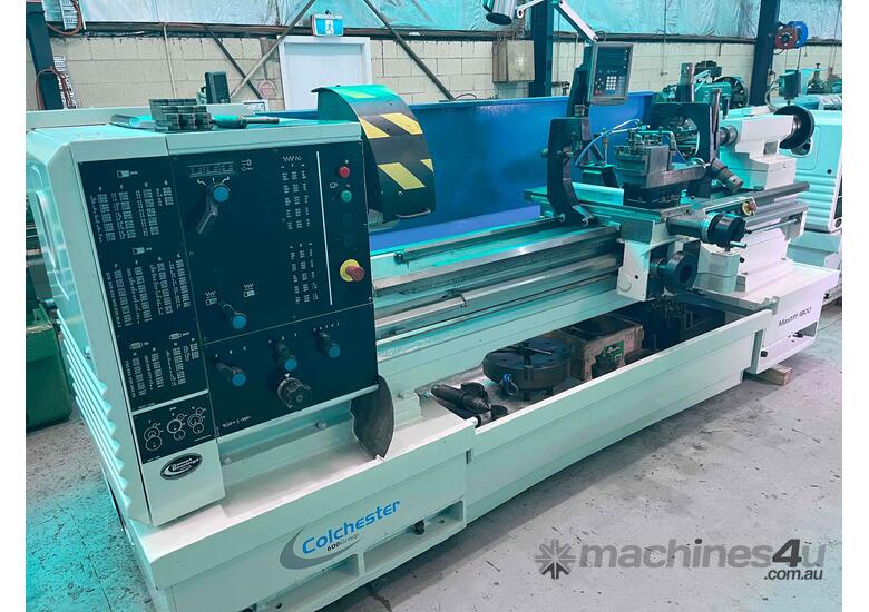 Used 2009 colchester Colchester Mastiff VS 1800 toolroom lathe Engine