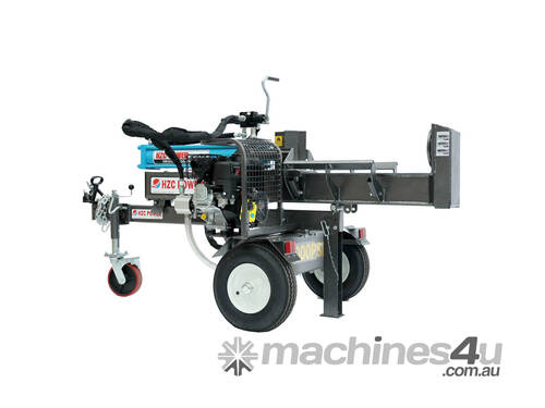 caption HZC BLUE GEM TURNTABLE 30T LOG SPLITTER-BRIGGS & STRATTON 6.5HP