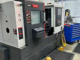 Used Dual Spindle - SMEC SL2000BSY with Air Compressor - picture0' - Click to enlarge