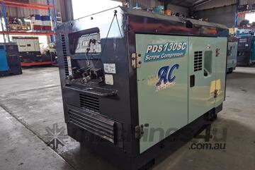 130 CFM Aftercooled AIRMAN (Japan ) Screw Compressor