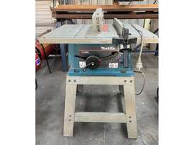 MAKITA 2703 TABLE SAW ON STAND  - picture0' - Click to enlarge