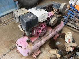 3 Barrell Air Compressor w/ Honda GX390 Motor - picture0' - Click to enlarge