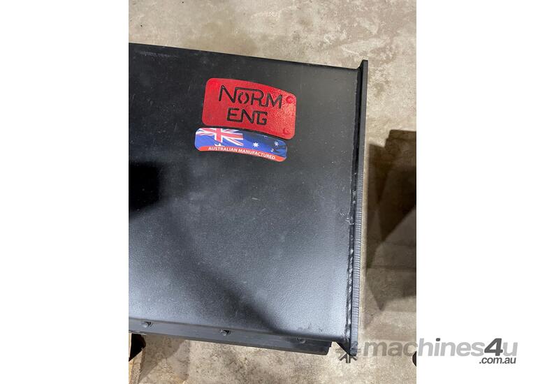 caption New 2500mm NORM Skidsteer Angle Blade
